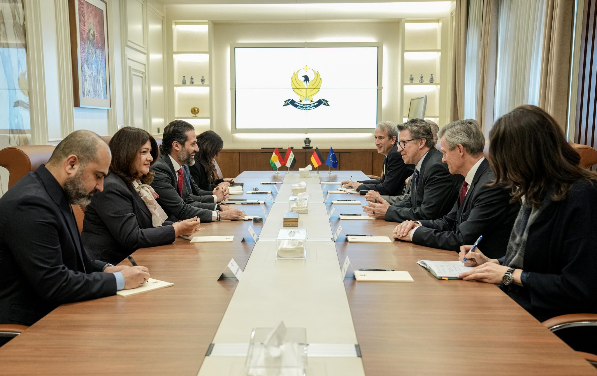 تاكيدات المانية على ضرورة وحدة الصف الكوردي